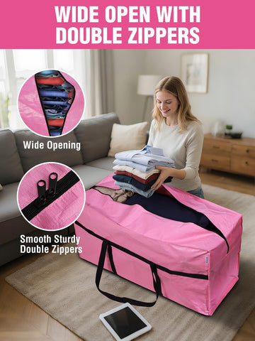 WORKPRO bag placed in a dorm room for organization