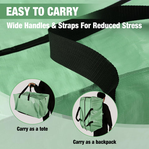 WorkPro reinforced zipper and seams support heavy loads