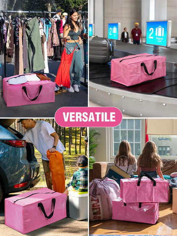 WORKPRO pink bag ideal for garages, closets, and seasonal gear