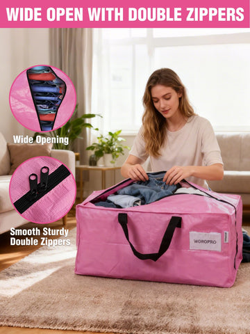 WORKPRO folds flat for compact storage in closets