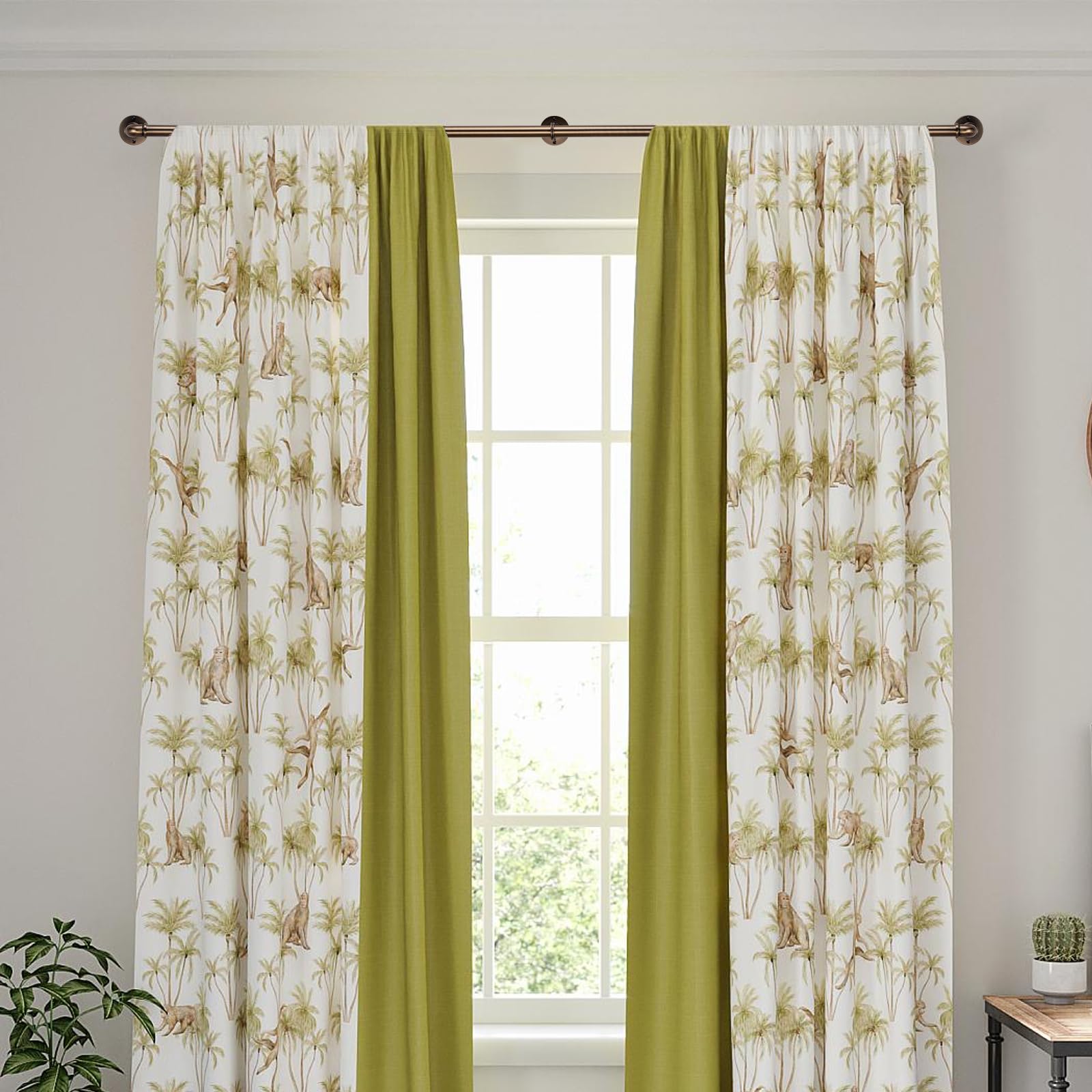 WORLD RODS 18 to 88 inch adjustability fits many windows.