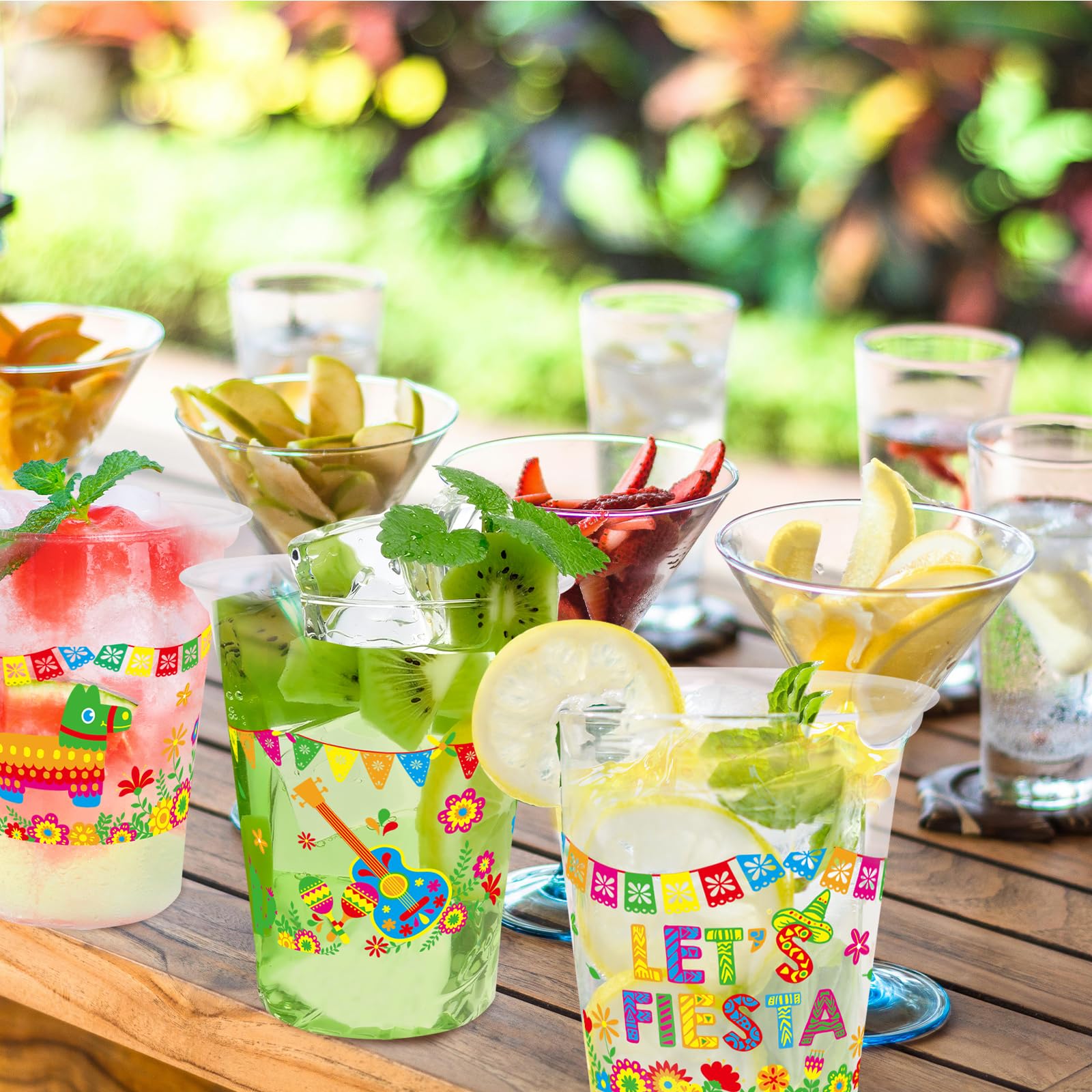 WorldBazaar Fiesta Cup 12oz reinforced walls closeup, sturdy cups for lively parties