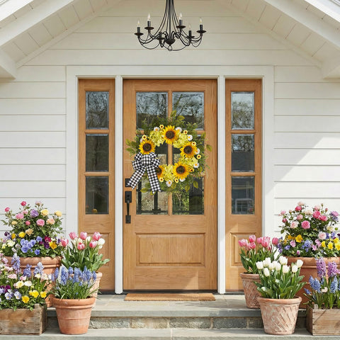 Worthyeah packaging keeps wreath protected and storage-friendly.