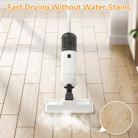 Wotaste Steam Mop is pet-friendly with high-temperature steam.