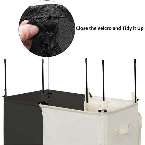 WOWLIVE 154L capacity accommodates multiple loads before laundry day.