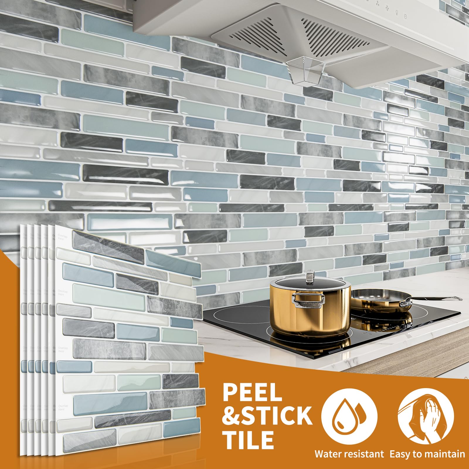 WOWSTAR installation in a kitchen wall demonstrates simple DIY setup.
