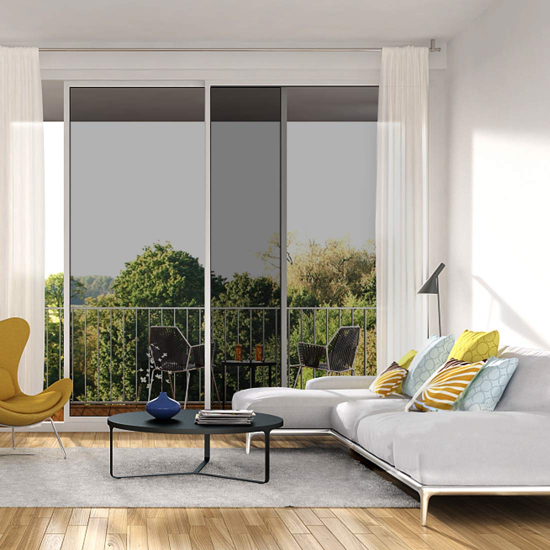 WPCTEV UV blocking film reduces sun damage and glare on interiors.