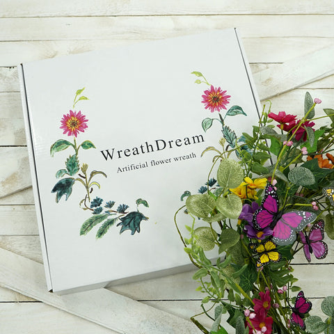 WreathDream dry-vine branches provide textured, year-round charm.