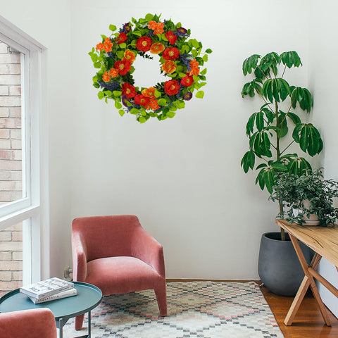 WreathDream indoor-outdoor display for doors, walls, or mantels