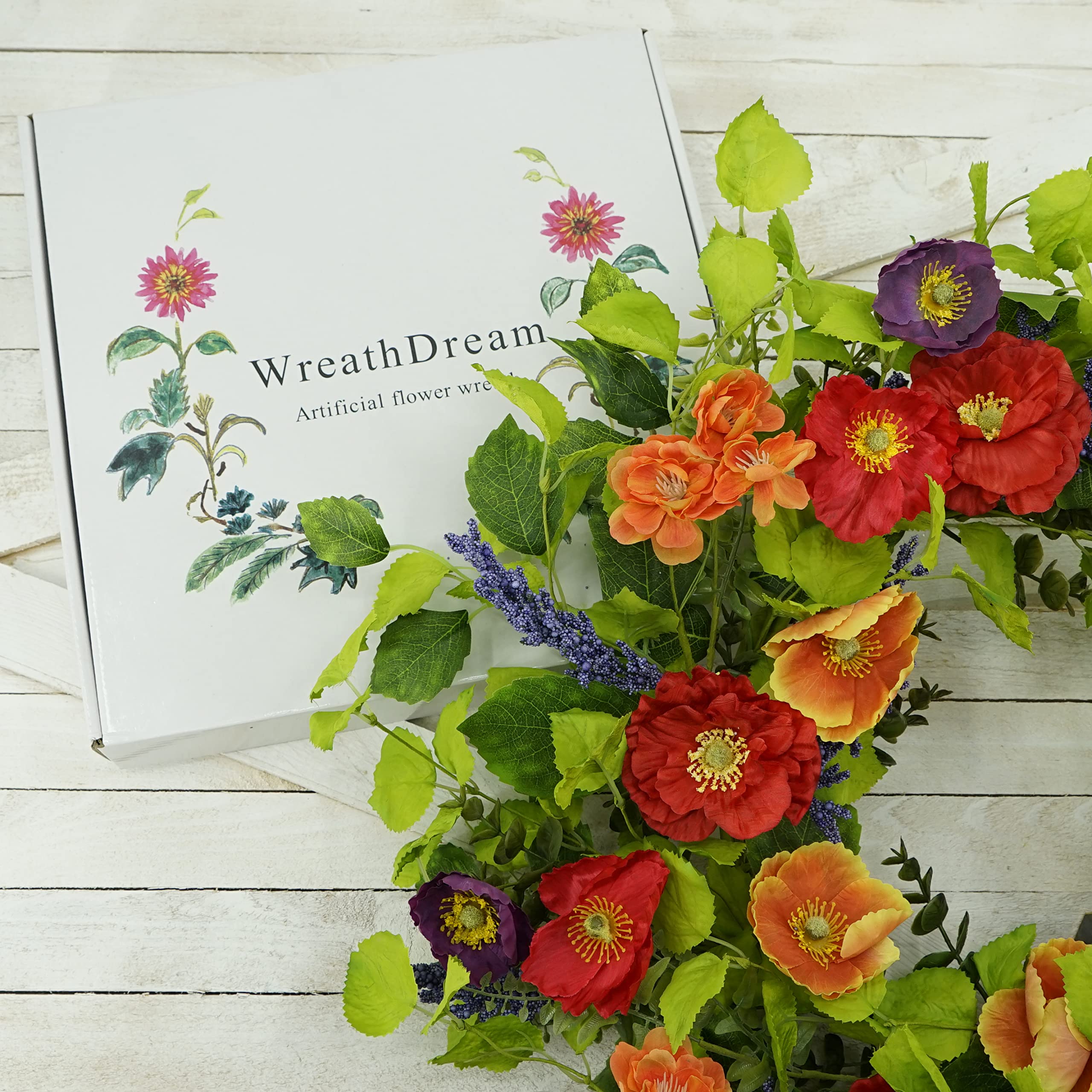 WreathDream lavender-ear accents add softness and visual interest
