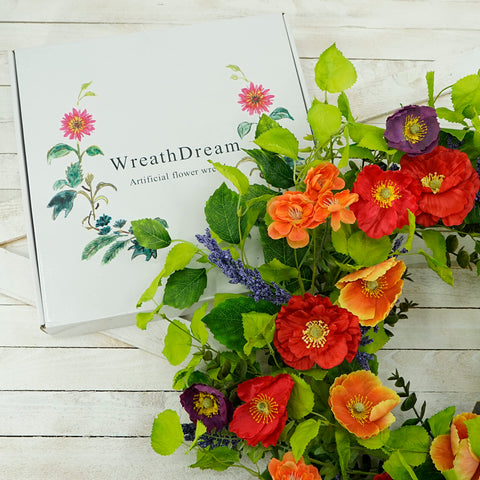 WreathDream lavender-ear accents add softness and visual interest