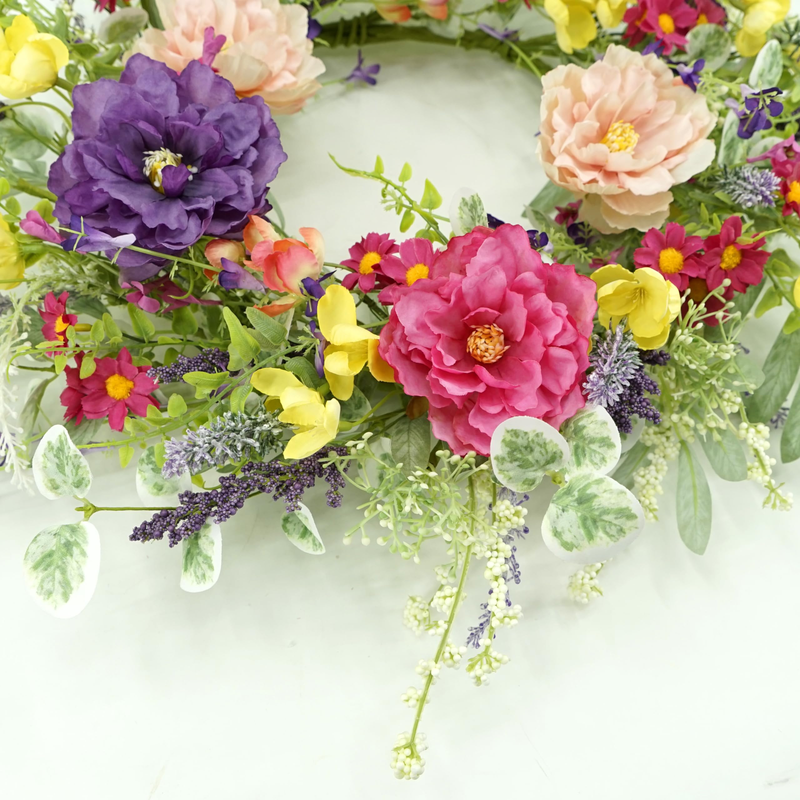 WreathDream lavender-stems add soft color for seasonal decor.