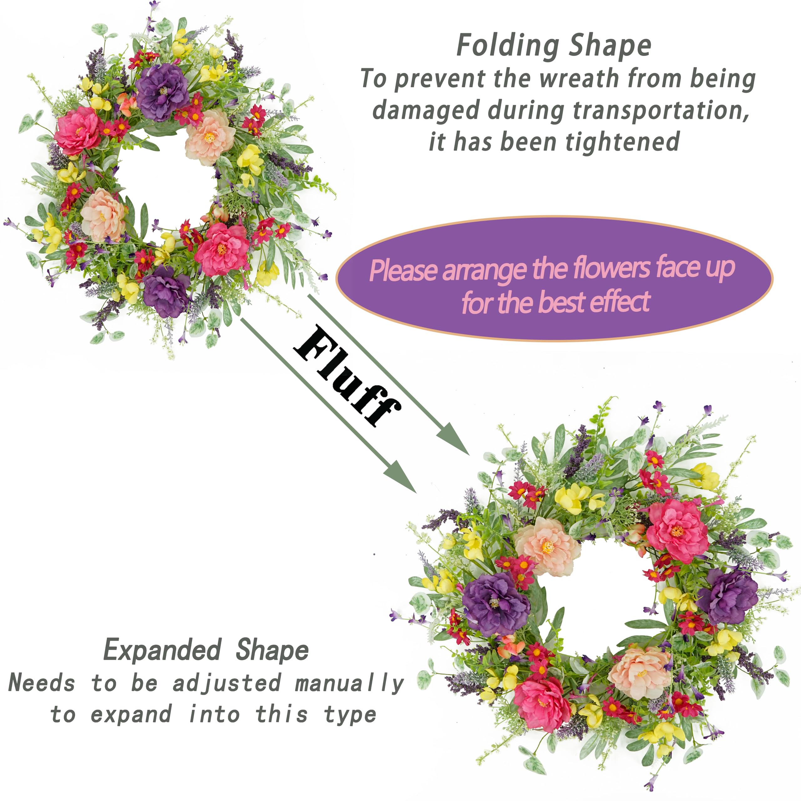 WreathDream olive-leaf-branch-detail adds lush texture to any space.