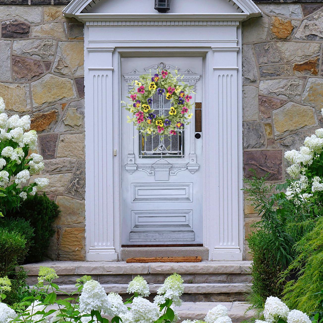 WreathDream wall and window decor adds color to living spaces