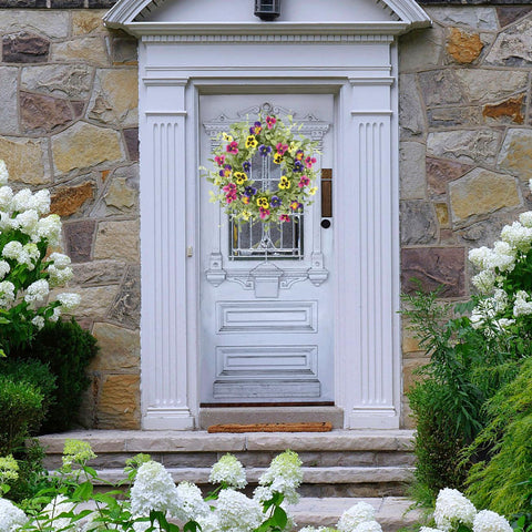 WreathDream wall and window decor adds color to living spaces