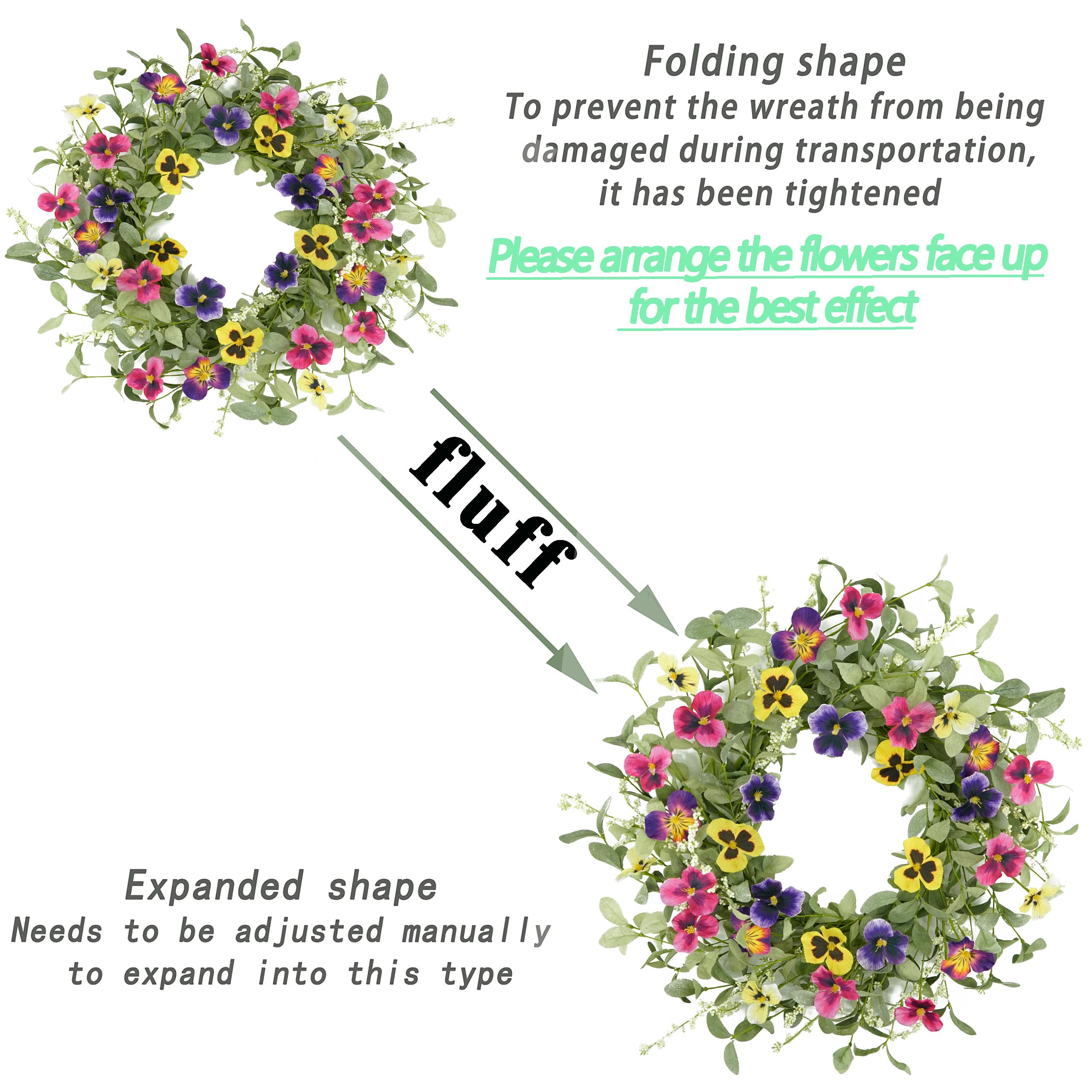 WreathDream wedding and event wreath complements celebrations with greenery