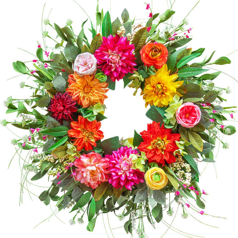 WreathQueen low maintenance decor suitable for indoor or outdoor use.
