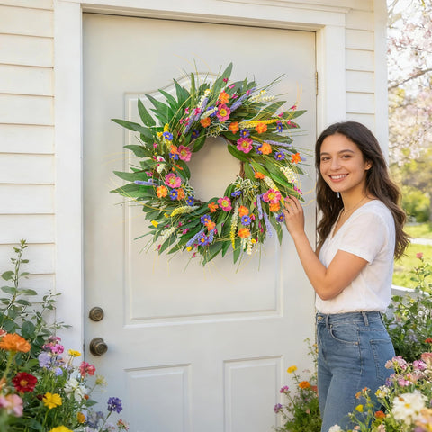 WreathQueen gift-ready packaging makes a thoughtful seasonal housewarming present.