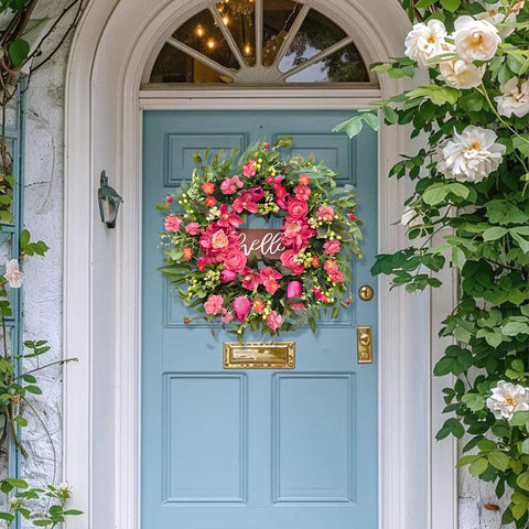 WreathQueen Wreath packed securely for safe delivery and easy hanging.