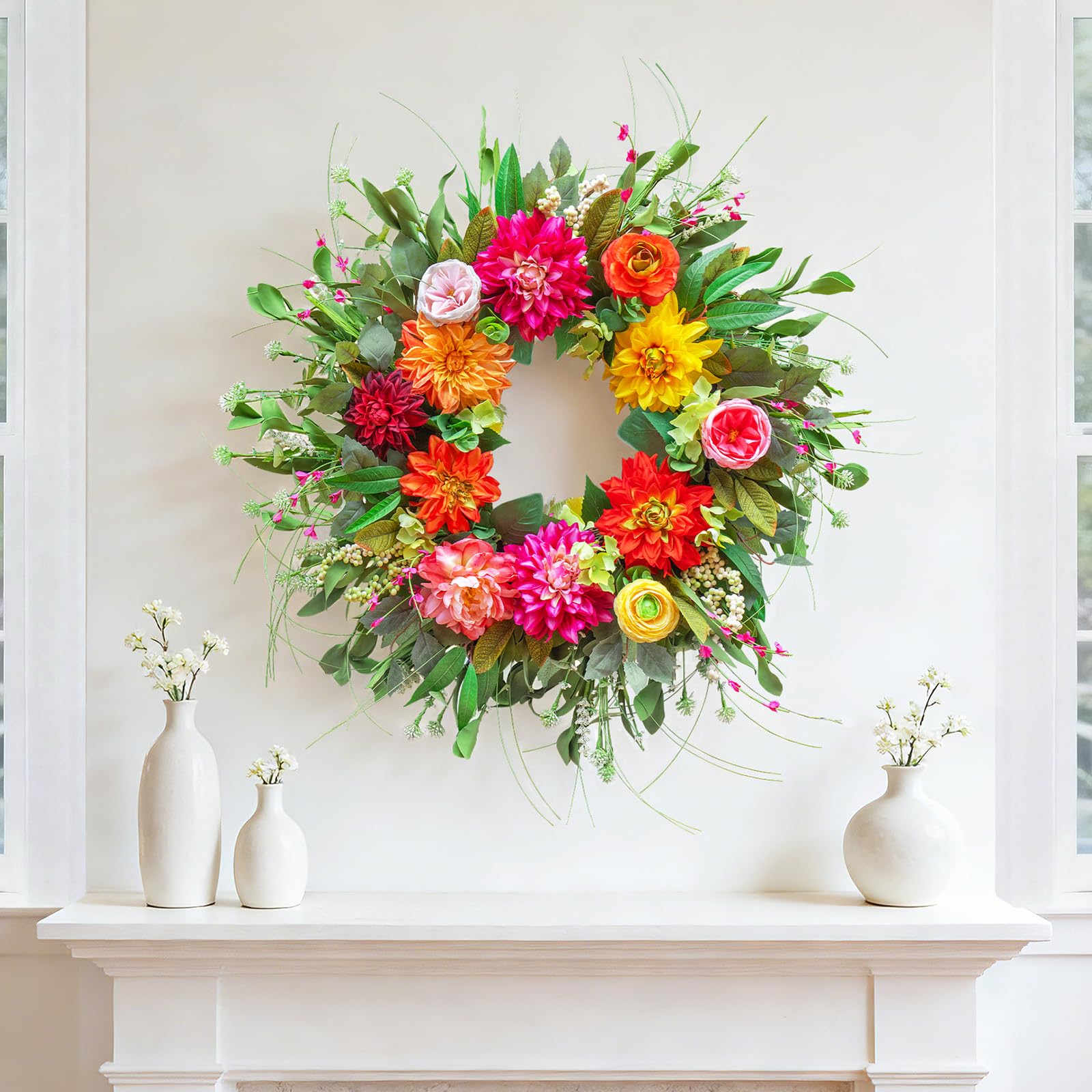WreathQueen packaging helps fluff and restore fullness after transit.