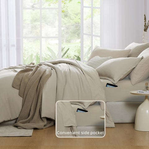 WRENSONGE packaging shows compact vacuum-sealed shipping for easy setup