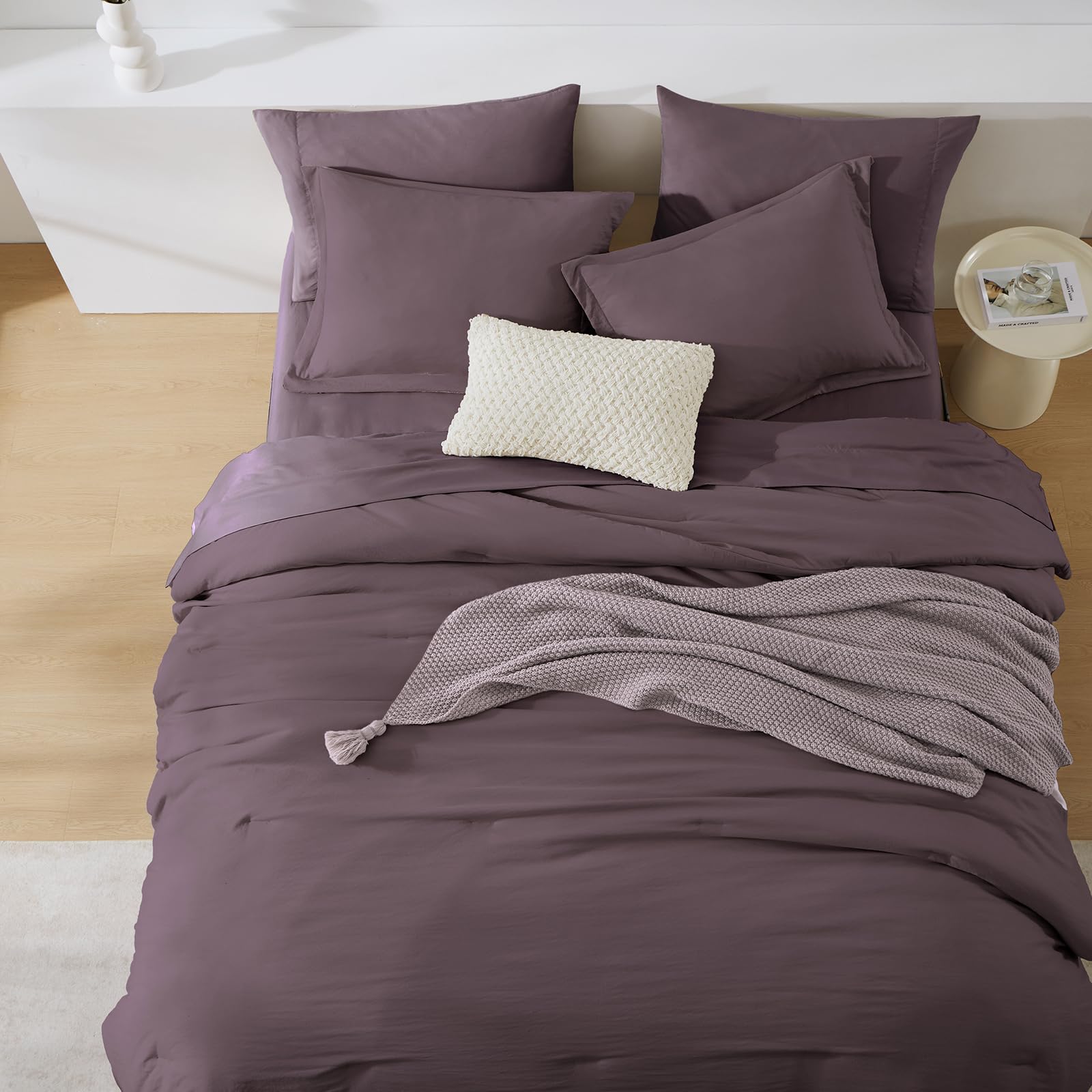 WRENSONGE pillow shams create a cohesive, hotel-style bed presentation