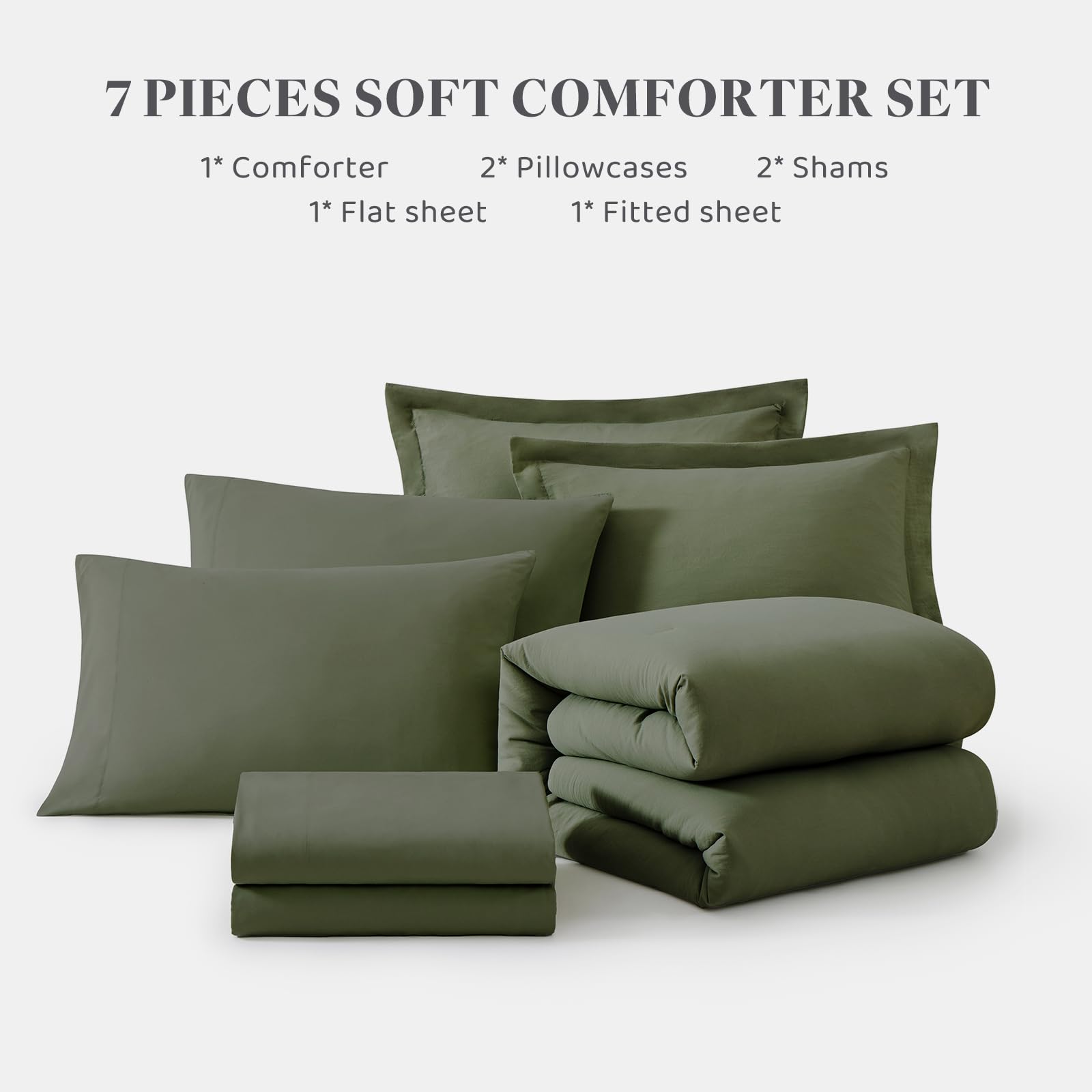 WRENSONGE cozy bedroom setup demonstrating complete bed-in-a-bag convenience