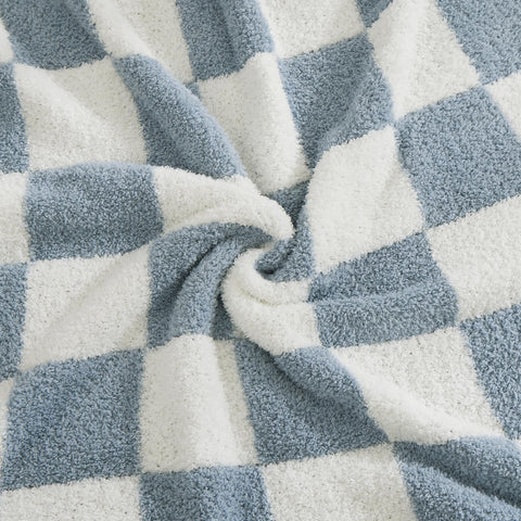 WRENSONGE checkered throw blanket gift-ready packaging