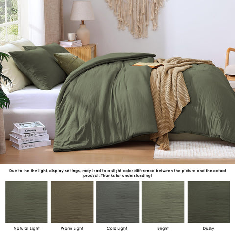 WRENSONGE easy-care bedding is machine washable for quick cleaning.
