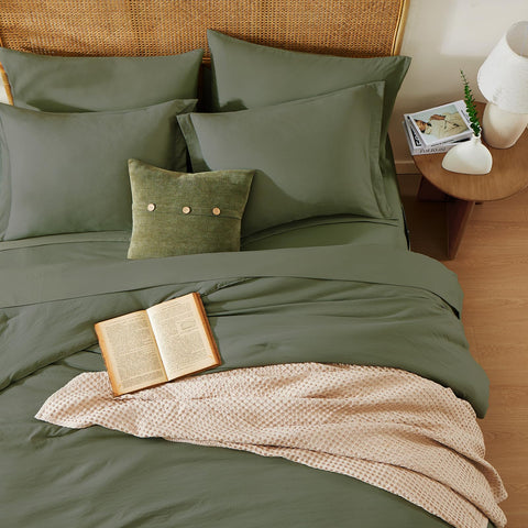 WRENSONGE flat sheet 100x104 draping smoothly over mattress
