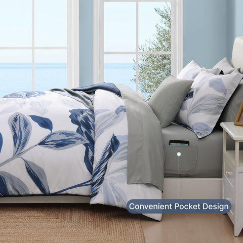 WRENSONGE flat sheet queen size 90 by 102 for smooth coverage