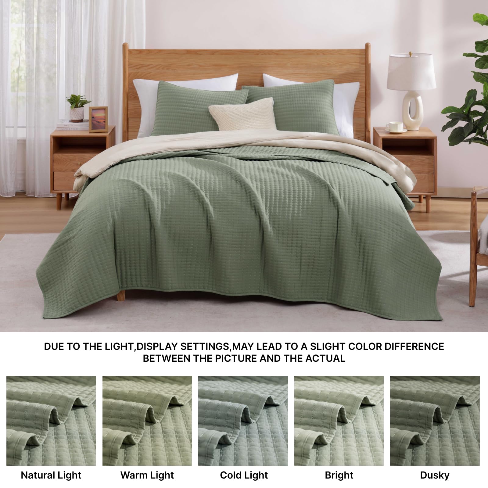 WRENSONGE quilt features reinforced piping edges for durability