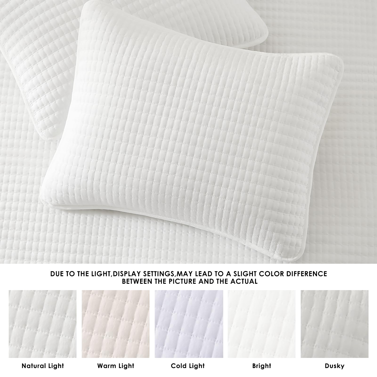 WRENSONGE includes two pillow shams for complete bed styling.