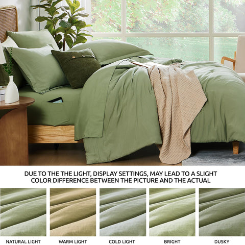 WRENSONGE comforter closeup shows ultra-soft microfiber texture