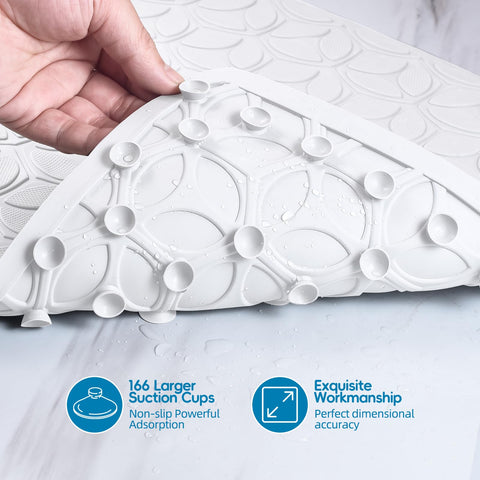 WRISIN natural rubber mat offers skin-friendly, PVC-free comfort.