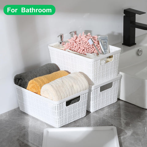 WRRLORS classroom and office storage bin with easy access handles.