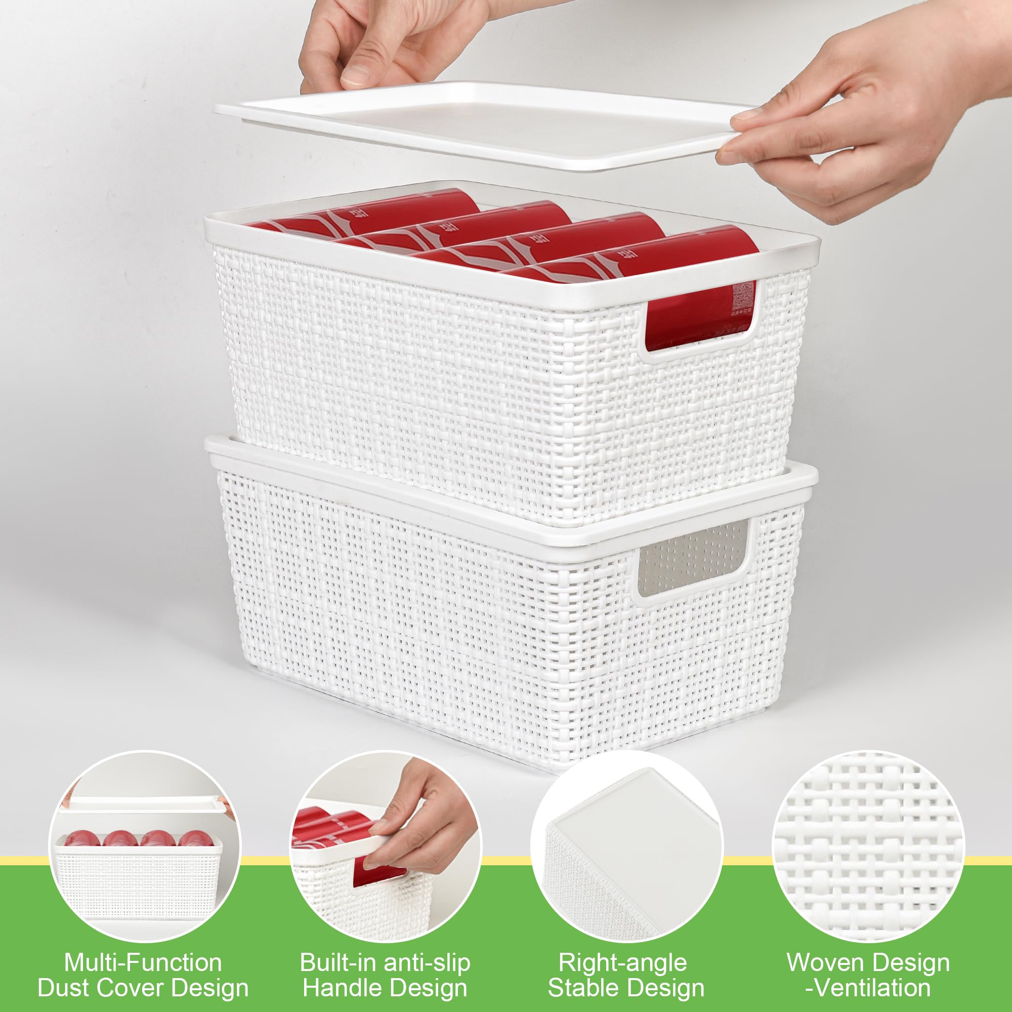 WRRLORS desktop storage basket for tidy desk organization.
