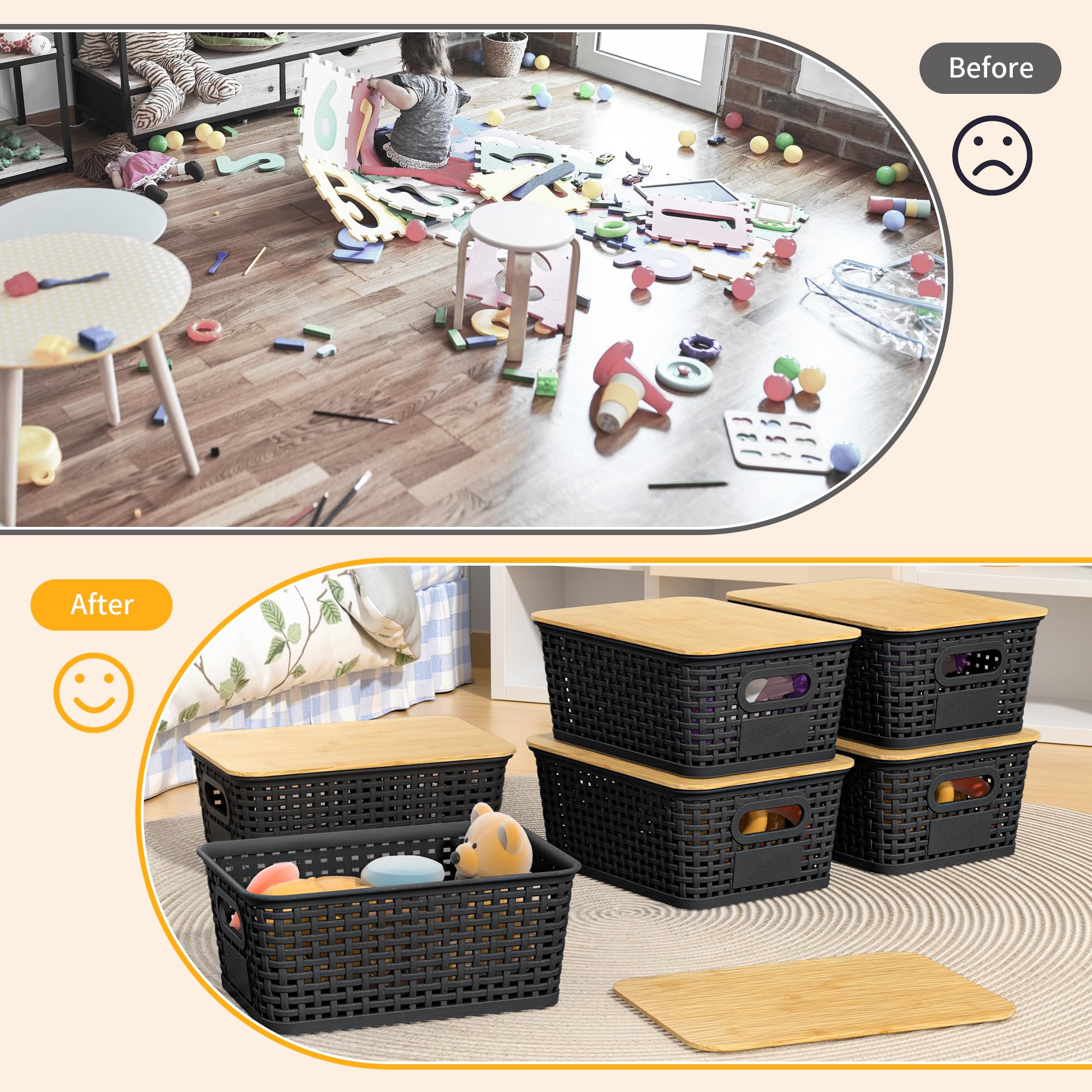 Wrrlors included labels and marker set for quick labeling and categorization.