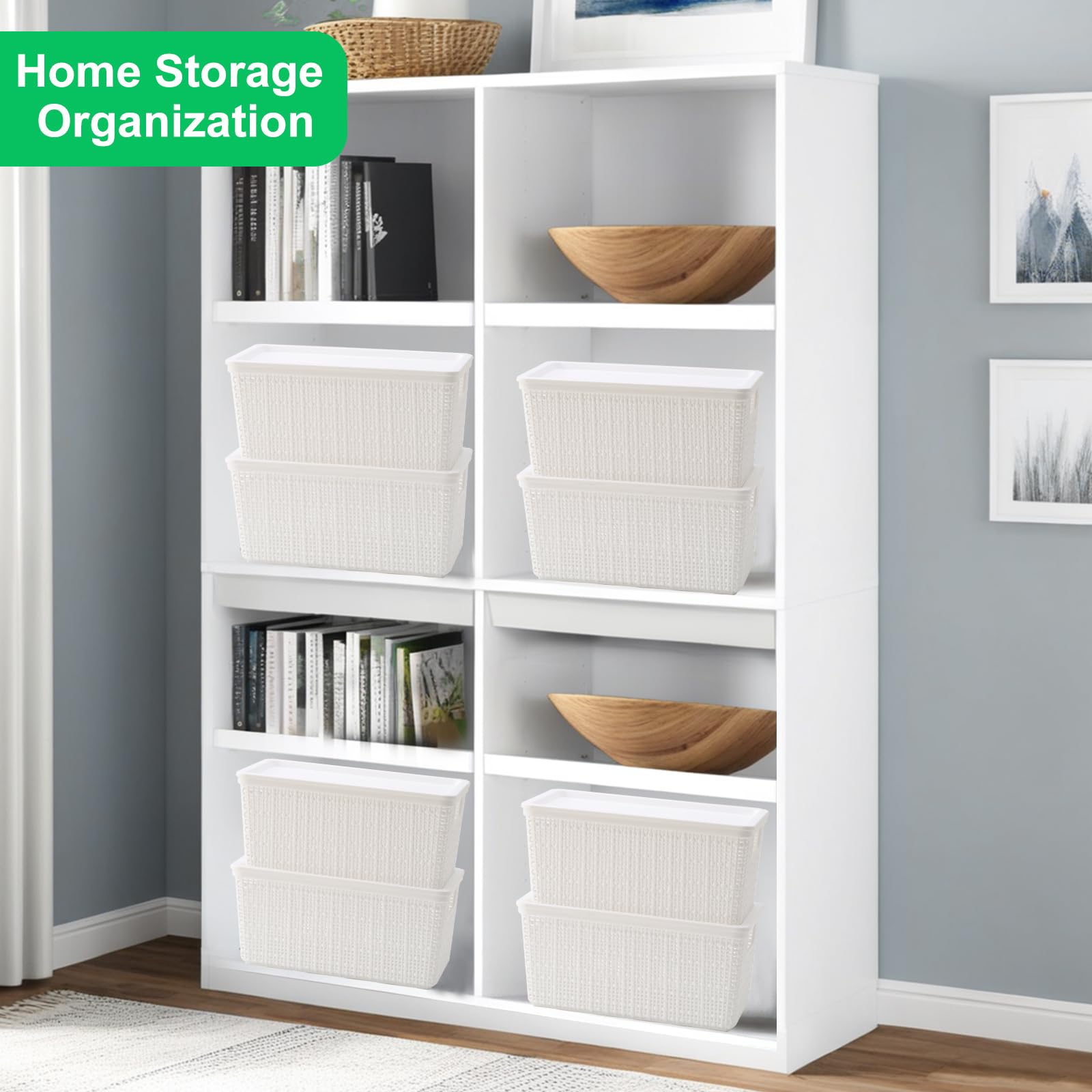 WRRLORS versatile multiroom basket for living spaces and playrooms.