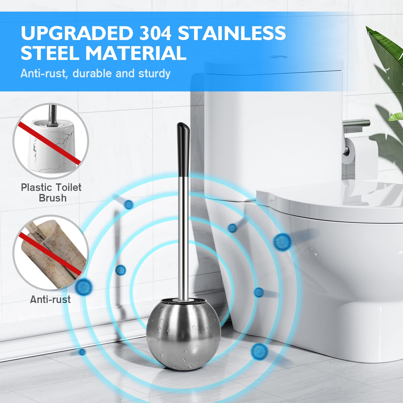 The WSedor extended 16-inch handle provides easier cleaning reach.