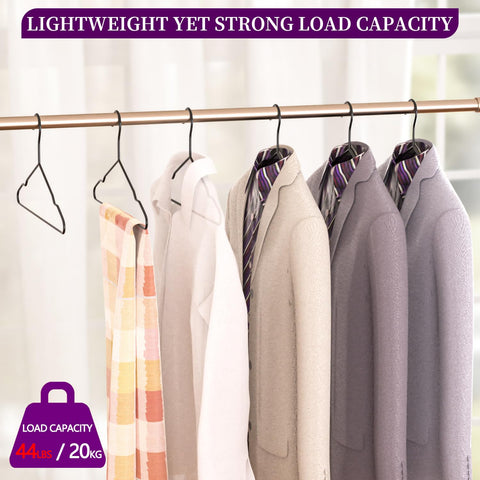 WSJYKN premium matte finish adds sleek, durable appeal to wardrobe organization.