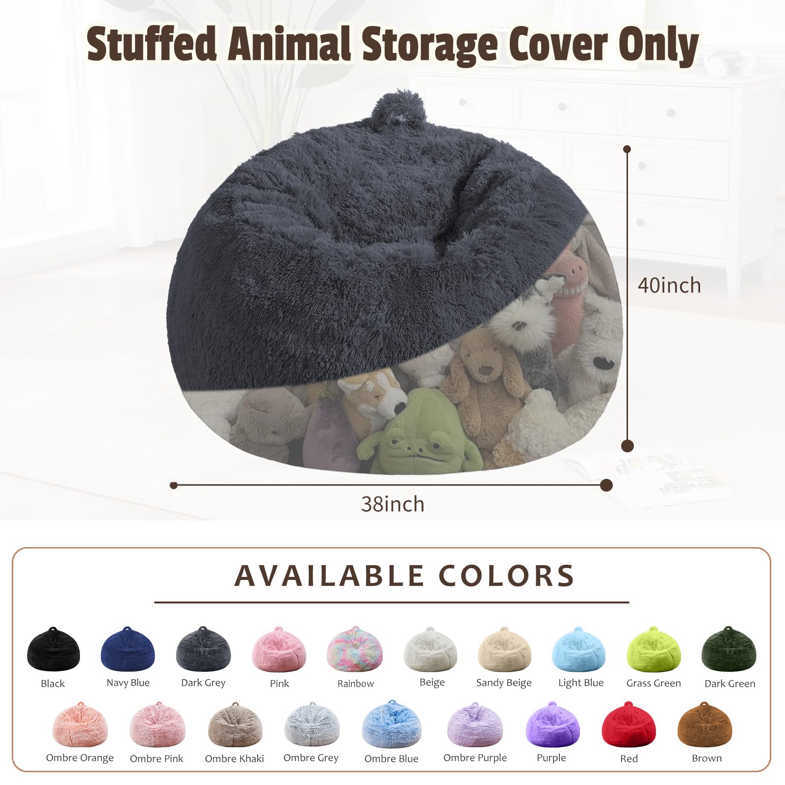 WSOFRLAC cover showing DIY fill space for customized comfort