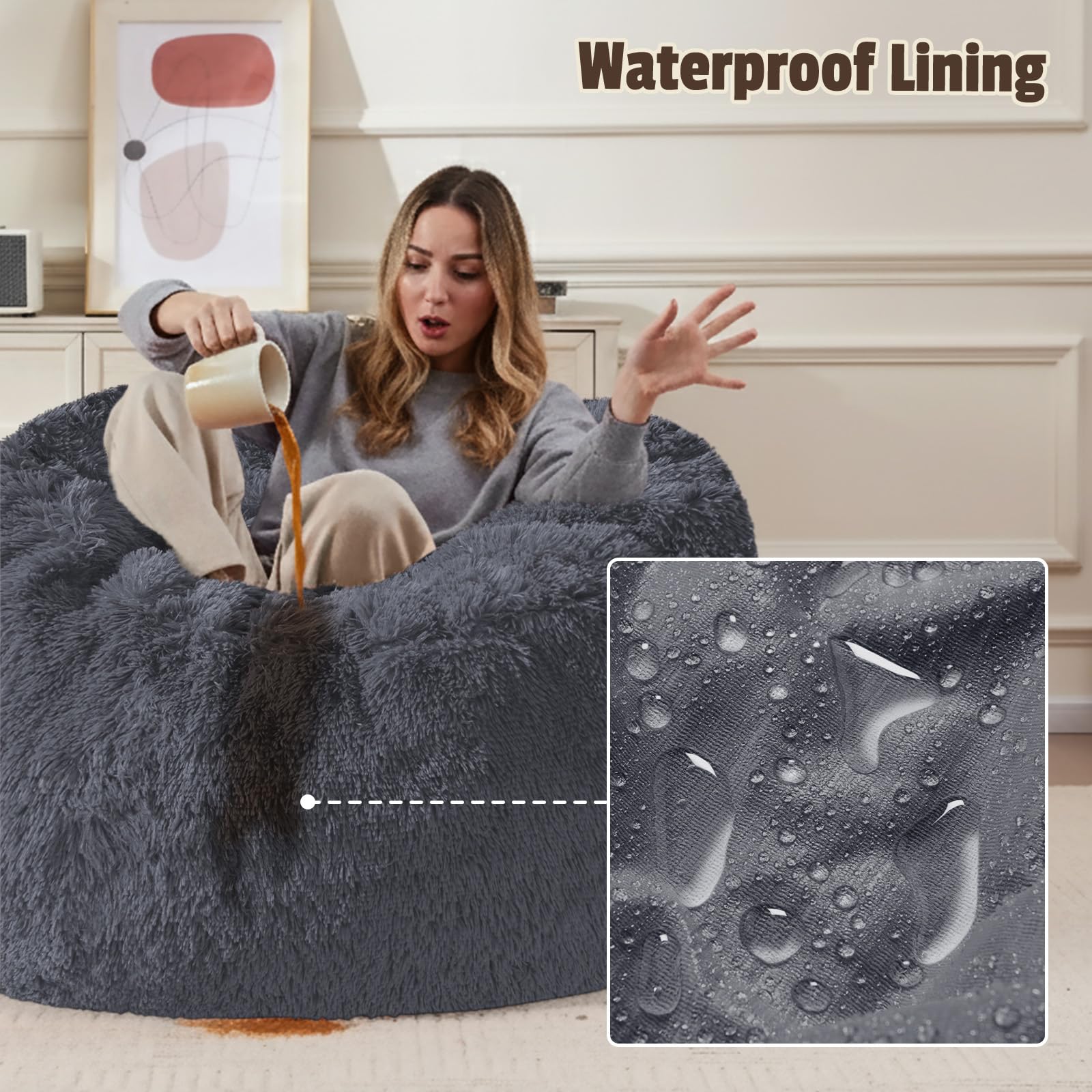 WSOFRLAC cover with large opening and double-ended zip for easy access