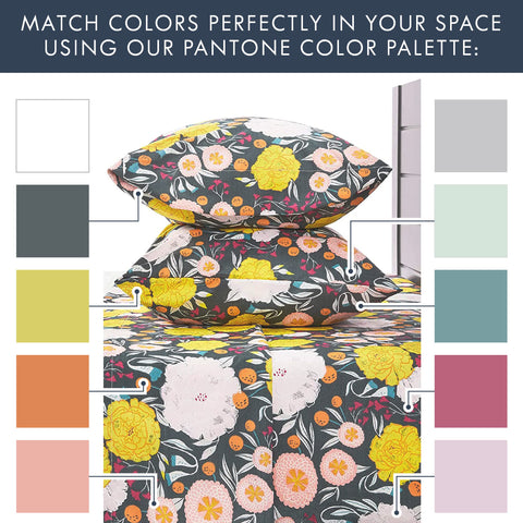 Where The Polka Dots Roam king fitted sheet with 360-degree elastic secures deep pockets