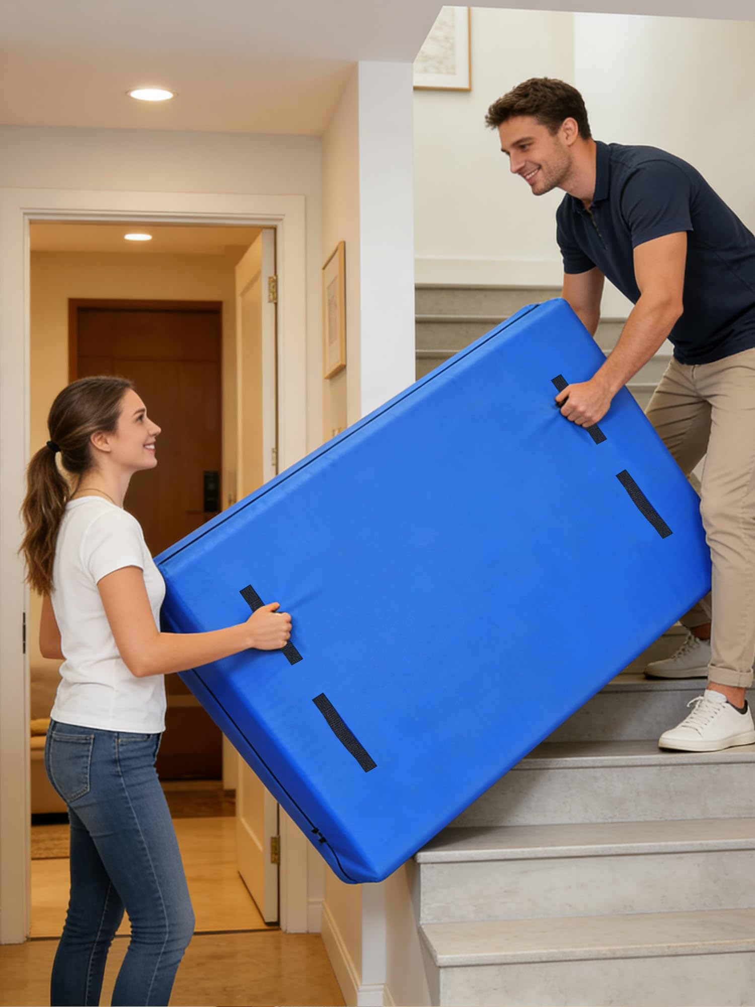 WTREE reusable tarp bag reduces waste by replacing disposable wraps.