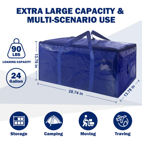 WTREE heavy-duty zipper close for secure packing on the go.