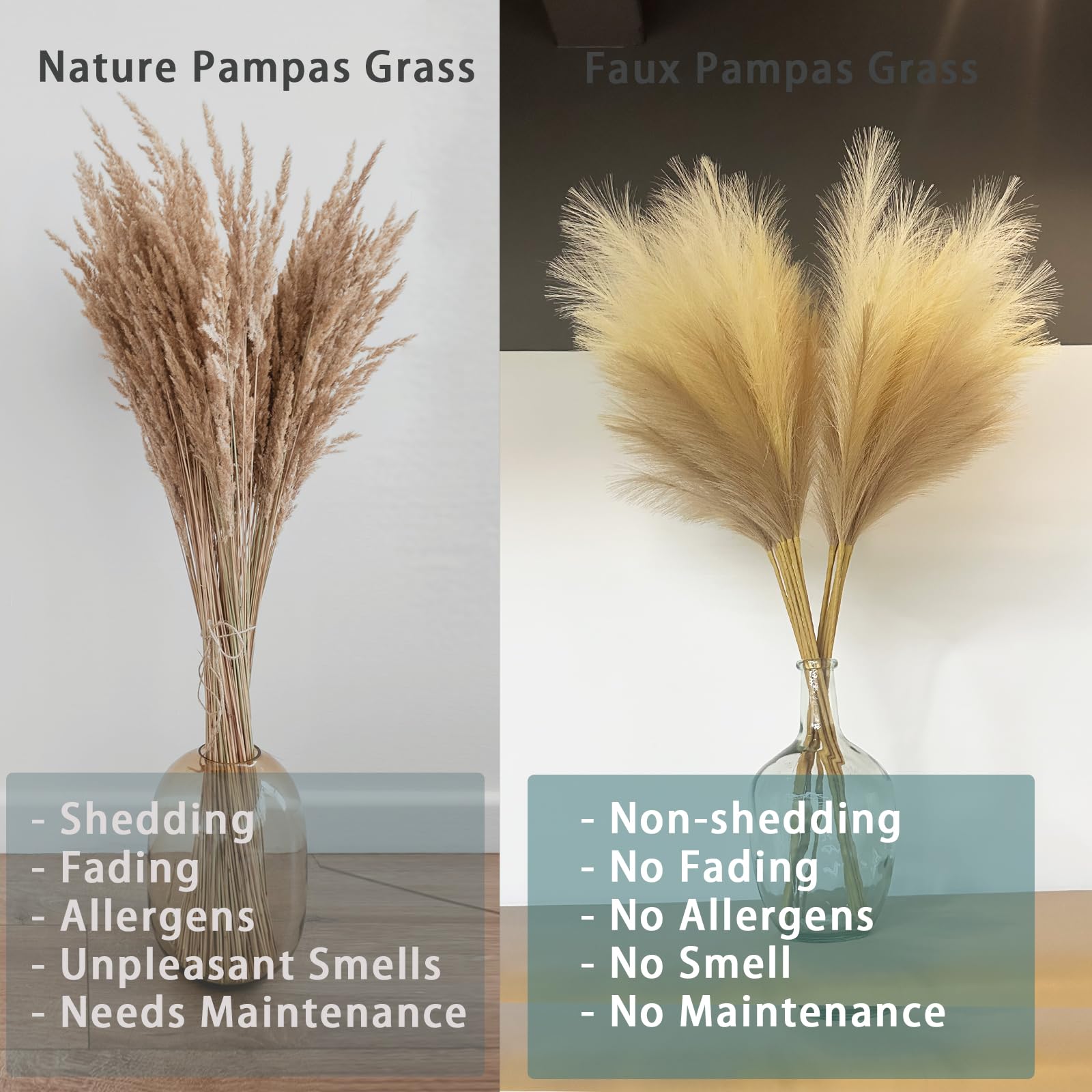 Wttisel pampas for weddings adds elegant, romantic ambiance.