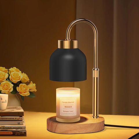 WUEAOA candle warmer lamp base for safe, flame-free melt and subtle aroma at home.