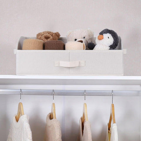WUIKE bin folded flat proves space-saving storage when not in use.