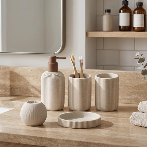 WUUAHOME countertop organization kit helps keep spaces neat and stylish